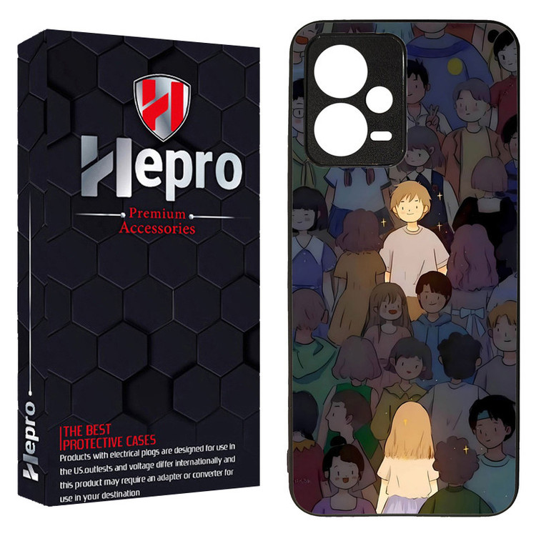 کاور هپرو طرح فانتزی مدل TPU مناسب برای گوشی موبایل شیائومی Redmi Note 12 5G