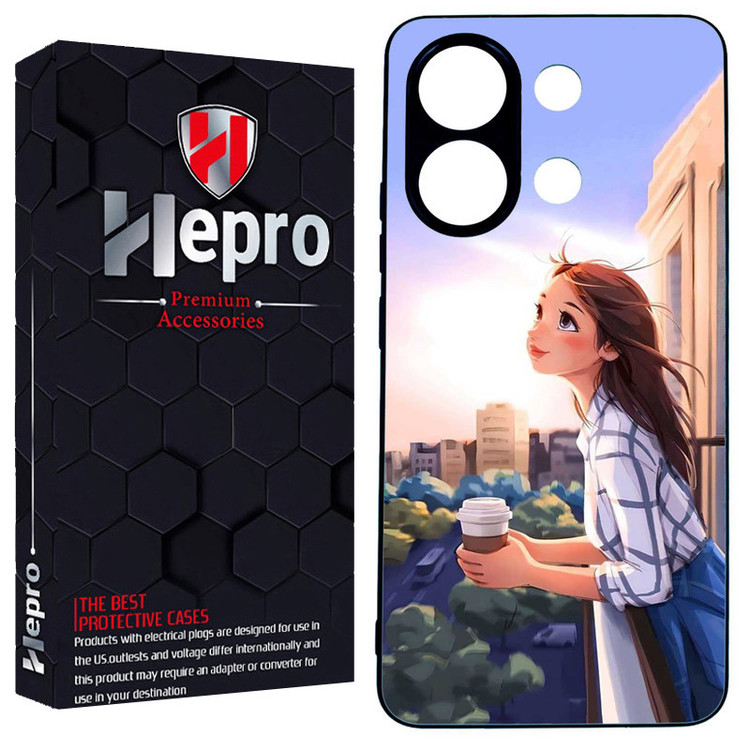 کاور هپرو طرح فانتزی مدل TPU مناسب برای گوشی موبایل شیائومی REDMI NOTE 13 4G