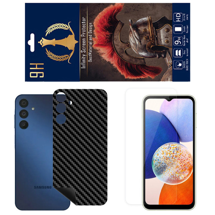 برچسب پوششی اینفینیتی مدل FC مناسب برای گوشی موبایل سامسونگ Galaxy A16 5G به همراه محافظ صفحه نمایش