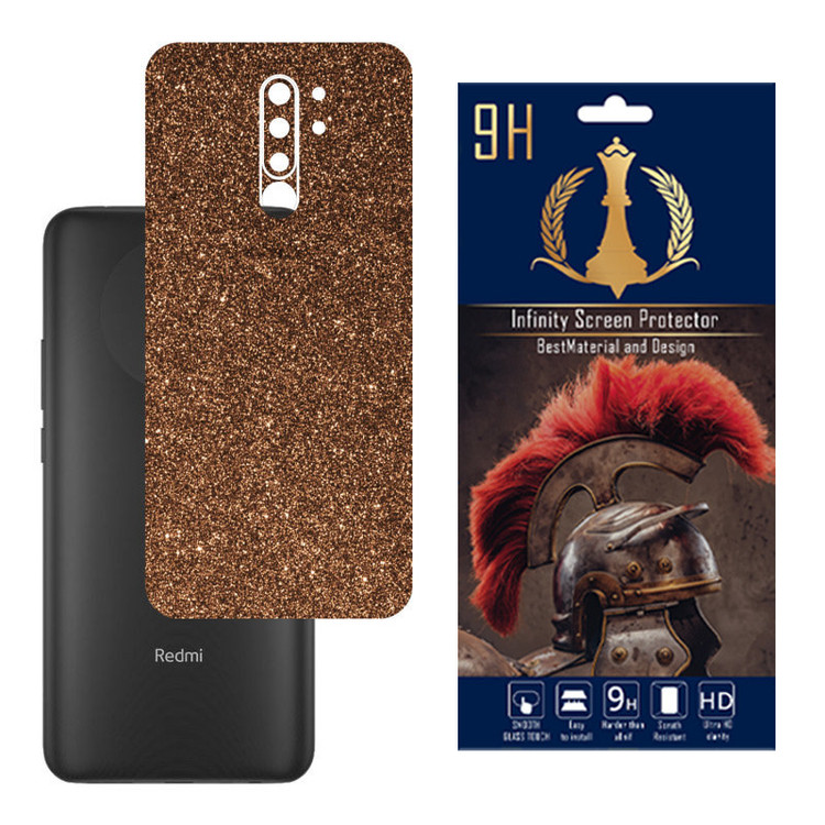 برچسب پوششی اینفینیتی مدل PRO MAX مناسب برای گوشی موبایل شیائومی REDMI 9 / REDMI 9 PRIME / POCO M2 به همراه محافظ صفحه نمایش