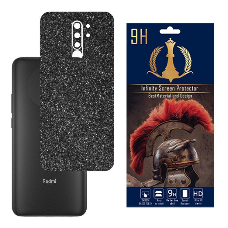 برچسب پوششی اینفینیتی مدل PRO MAX مناسب برای گوشی موبایل شیائومی REDMI 9 / REDMI 9 PRIME / POCO M2 به همراه محافظ صفحه نمایش