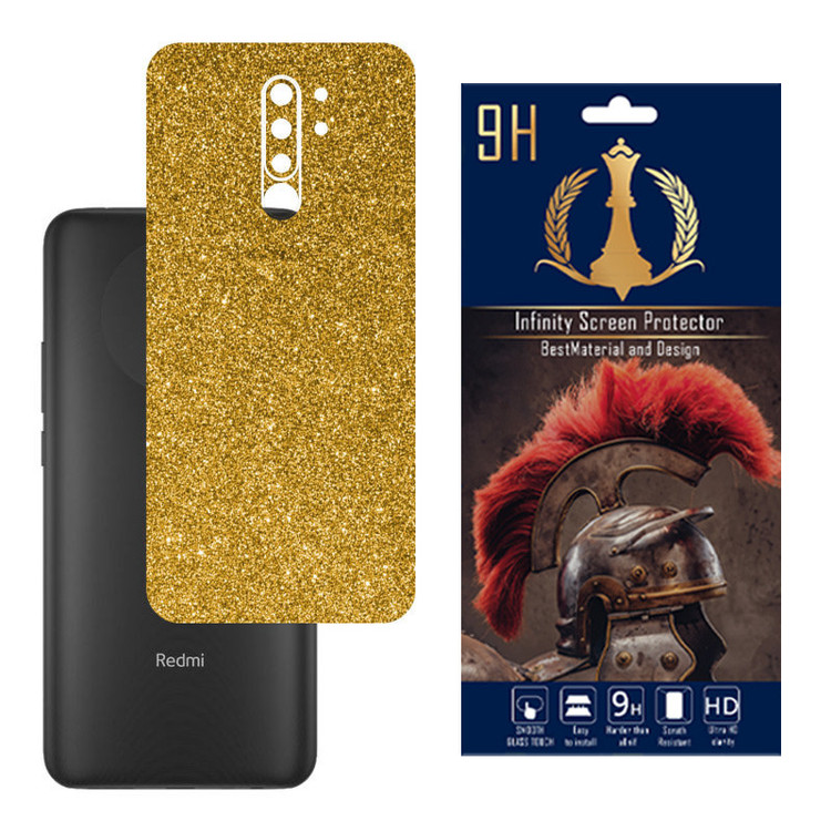 برچسب پوششی اینفینیتی مدل PRO MAX مناسب برای گوشی موبایل شیائومی REDMI 9 / REDMI 9 PRIME / POCO M2 به همراه محافظ صفحه نمایش