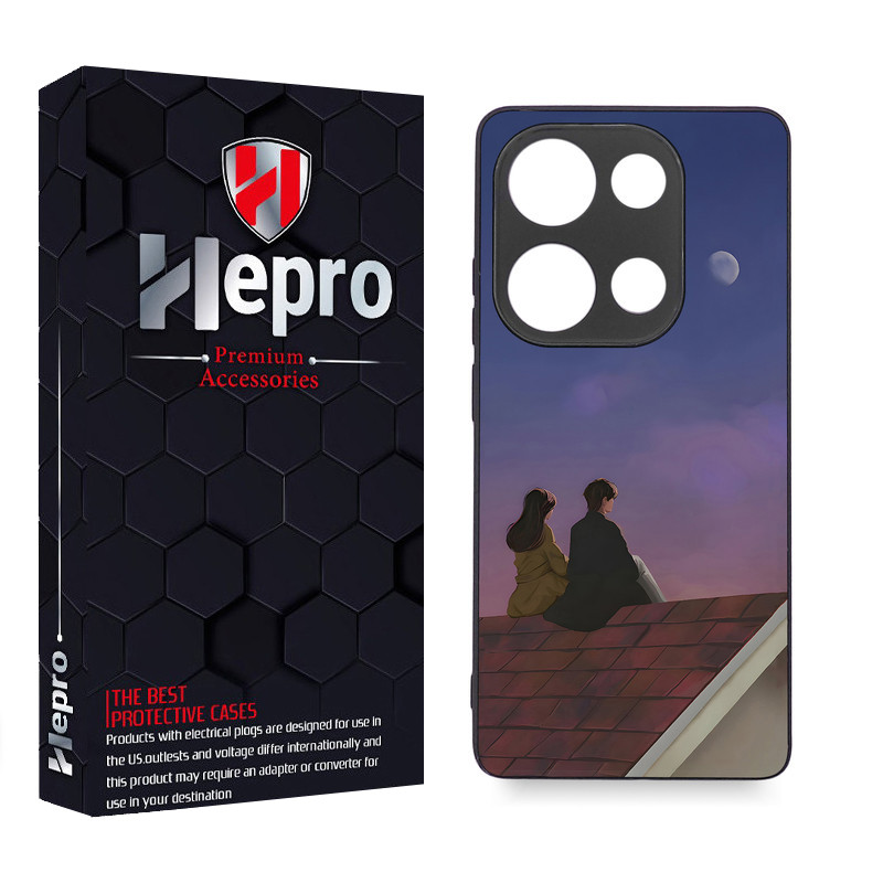 کاور هپرو طرح فانتزی مدل TPU مناسب برای گوشی موبایل شیائومی Poco M6 Pro 4G