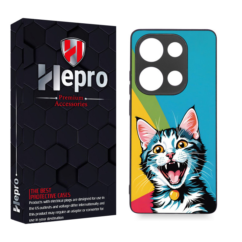 کاور هپرو طرح فانتزی مدل TPU مناسب برای گوشی موبایل شیائومی Poco M6 Pro 4G