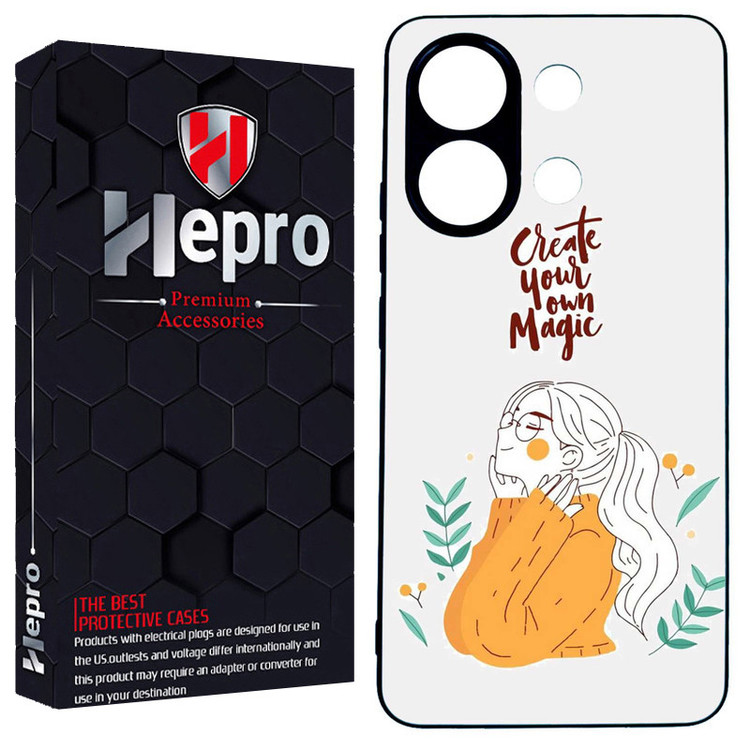 کاور هپرو طرح فانتزی مدل TPU مناسب برای گوشی موبایل شیائومی REDMI NOTE 13 4G