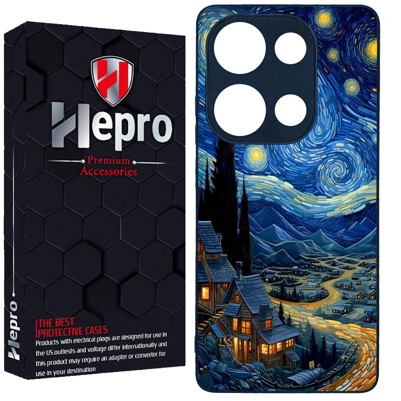 کاور هپرو طرح فانتزی مدل TPU مناسب برای گوشی موبایل شیائومی Poco M6 Pro 4G