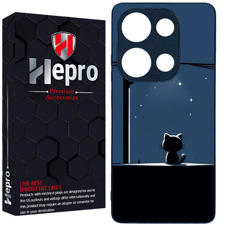 کاور هپرو طرح فانتزی مدل TPU مناسب برای گوشی موبایل شیائومی REDMI NOTE 13 PRO 4G