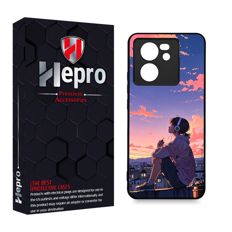 کاور هپرو طرح فانتزی مدل TPU مناسب برای گوشی موبایل شیائومی 13T / 13T PRO