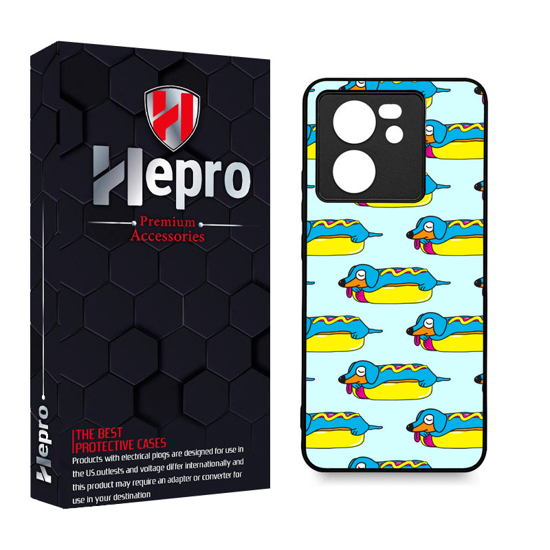 کاور هپرو طرح فانتزی مدل TPU مناسب برای گوشی موبایل شیائومی 13T / 13T PRO