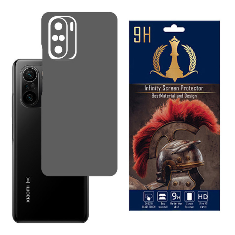 برچسب پوششی اینفینیتی مدل PRO MAX مناسب برای گوشی موبایل شیائومی REDMI K40 PRO / REDMI K40 PRO PLUS به همراه محافظ صفحه نمایش
