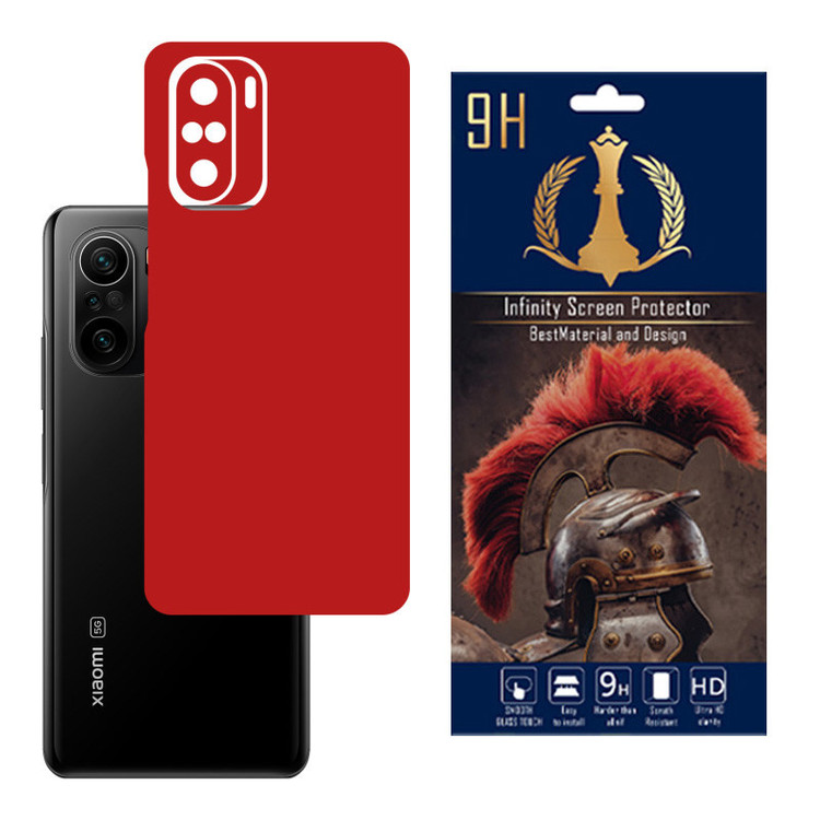 برچسب پوششی اینفینیتی مدل PRO MAX مناسب برای گوشی موبایل شیائومی REDMI K40 PRO / REDMI K40 PRO PLUS به همراه محافظ صفحه نمایش