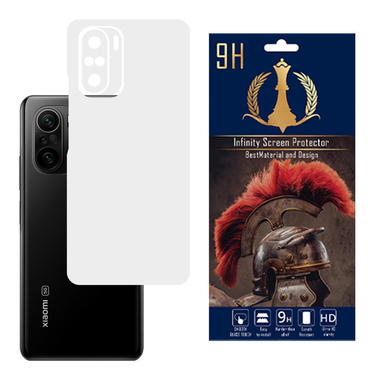 برچسب پوششی اینفینیتی مدل PRO MAX مناسب برای گوشی موبایل شیائومی REDMI K40 PRO / REDMI K40 PRO PLUS به همراه محافظ صفحه نمایش