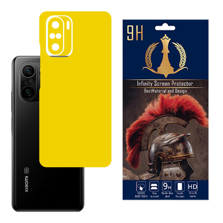 برچسب پوششی اینفینیتی مدل PRO MAX مناسب برای گوشی موبایل شیائومی REDMI K40 PRO / REDMI K40 PRO PLUS به همراه محافظ صفحه نمایش
