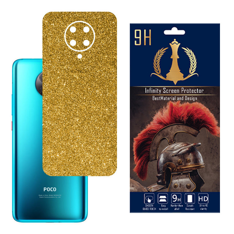 برچسب پوششی اینفینیتی مدل PRO MAX مناسب برای گوشی موبایل شیائومی POCO F2 PRO به همراه محافظ صفحه نمایش
