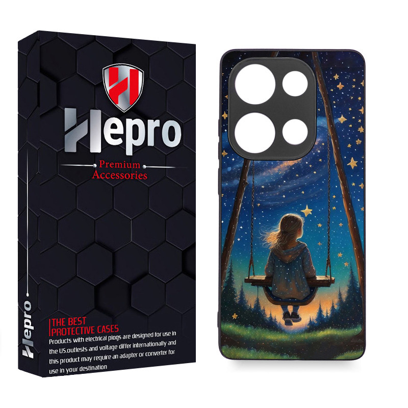 کاور هپرو طرح فانتزی مدل TPU مناسب برای گوشی موبایل شیائومی Poco M6 Pro 4G