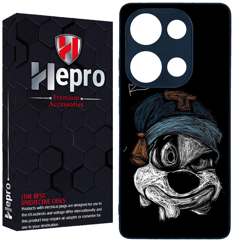کاور هپرو طرح فانتزی مدل TPU مناسب برای گوشی موبایل شیائومی Poco M6 Pro 4G