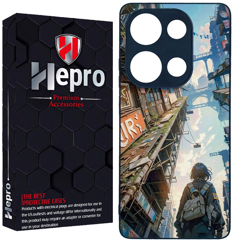 کاور هپرو طرح فانتزی مدل TPU مناسب برای گوشی موبایل شیائومی Poco M6 Pro 4G