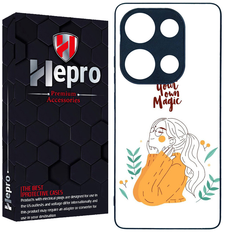کاور هپرو طرح فانتزی مدل TPU مناسب برای گوشی موبایل شیائومی Poco M6 Pro 4G
