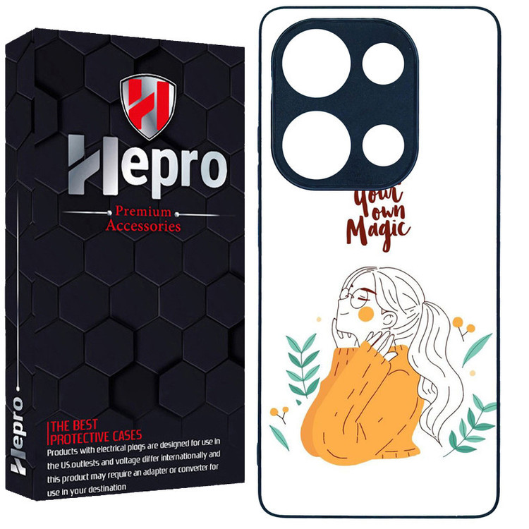 کاور هپرو طرح فانتزی مدل TPU مناسب برای گوشی موبایل شیائومی Poco M6 Pro 4G