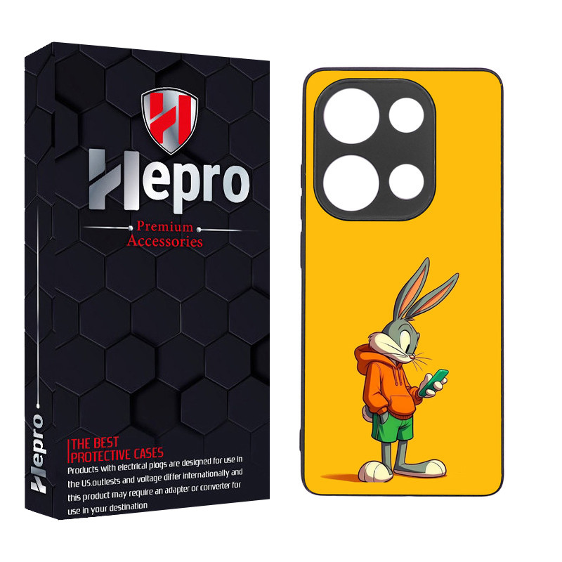 کاور هپرو طرح فانتزی مدل TPU مناسب برای گوشی موبایل شیائومی Poco M6 Pro 4G