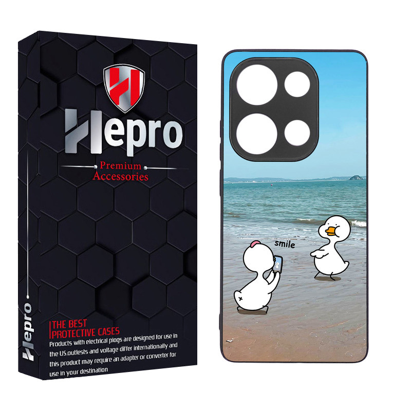 کاور هپرو طرح فانتزی مدل TPU مناسب برای گوشی موبایل شیائومی Poco M6 Pro 4G