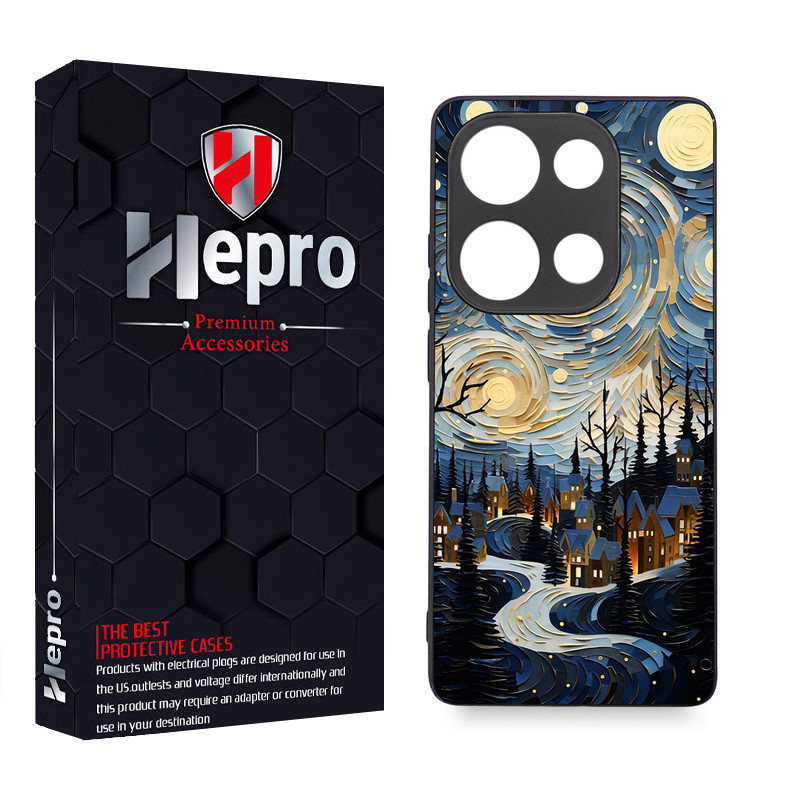 کاور هپرو طرح فانتزی مدل TPU مناسب برای گوشی موبایل شیائومی Poco M6 Pro 4G