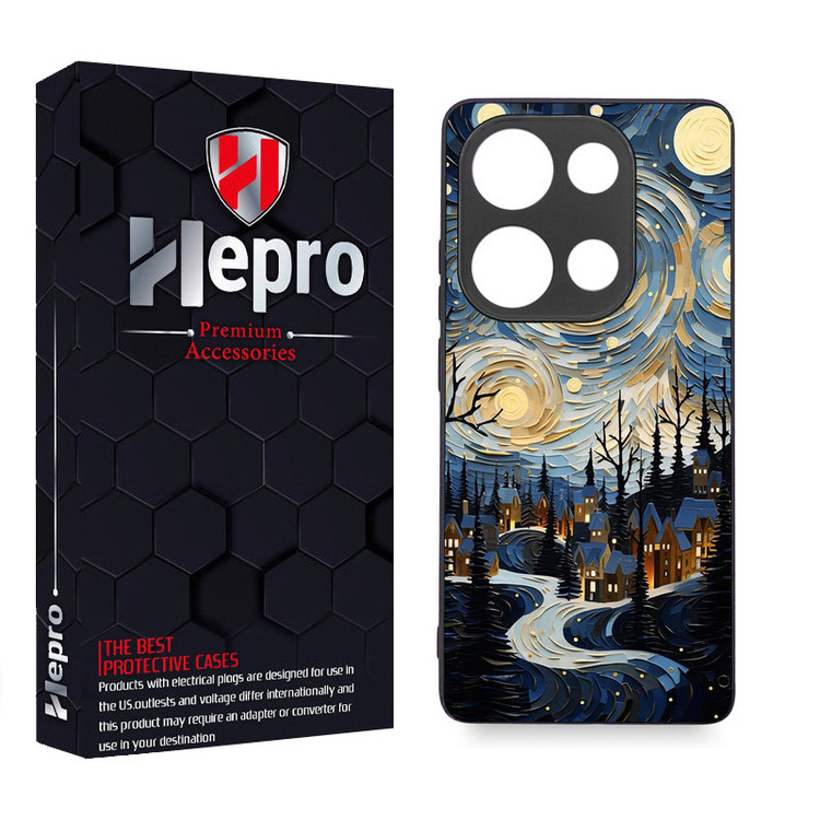 کاور هپرو طرح فانتزی مدل TPU مناسب برای گوشی موبایل شیائومی Poco M6 Pro 4G