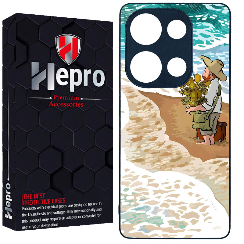 کاور هپرو طرح فانتزی مدل TPU مناسب برای گوشی موبایل شیائومی Poco M6 Pro 4G