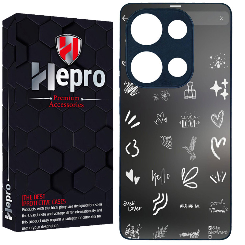 کاور هپرو طرح فانتزی مدل TPU مناسب برای گوشی موبایل شیائومی Poco M6 Pro 4G