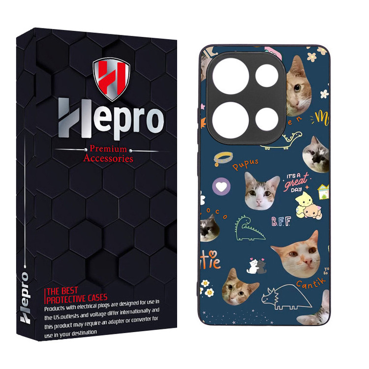 کاور هپرو طرح فانتزی مدل TPU مناسب برای گوشی موبایل شیائومی Poco M6 Pro 4G
