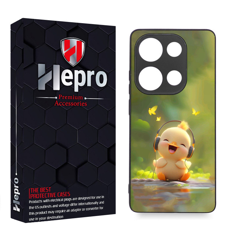 کاور هپرو طرح فانتزی مدل TPU مناسب برای گوشی موبایل شیائومی Poco M6 Pro 4G