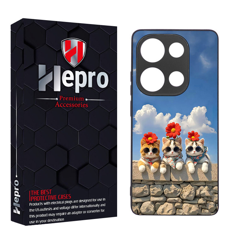 کاور هپرو طرح فانتزی مدل TPU مناسب برای گوشی موبایل شیائومی Poco M6 Pro 4G