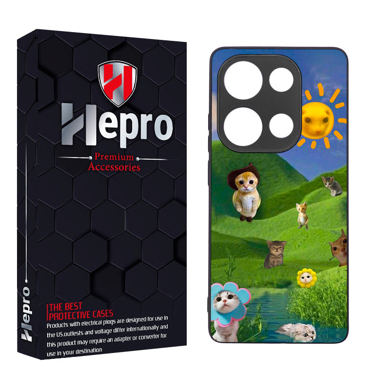 کاور هپرو طرح فانتزی مدل TPU مناسب برای گوشی موبایل شیائومی Poco M6 Pro 4G