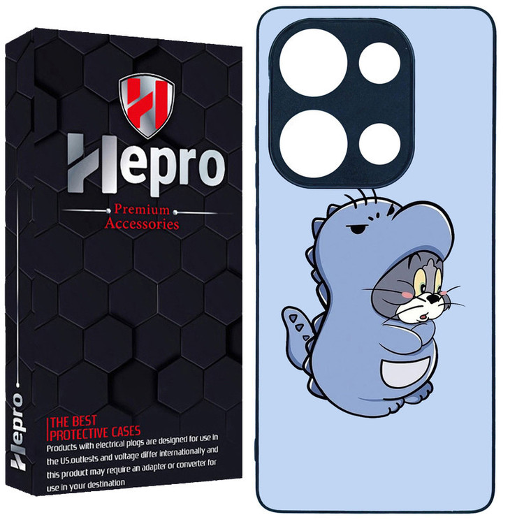 کاور هپرو طرح فانتزی مدل TPU مناسب برای گوشی موبایل شیائومی Poco M6 Pro 4G