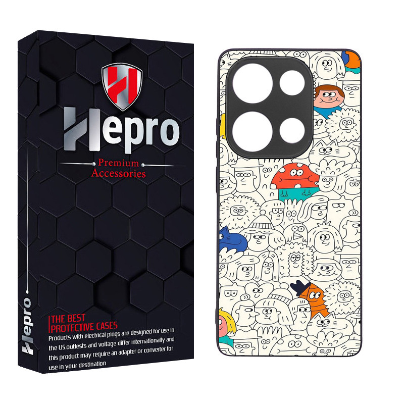 کاور هپرو طرح فانتزی مدل TPU مناسب برای گوشی موبایل شیائومی Poco M6 Pro 4G