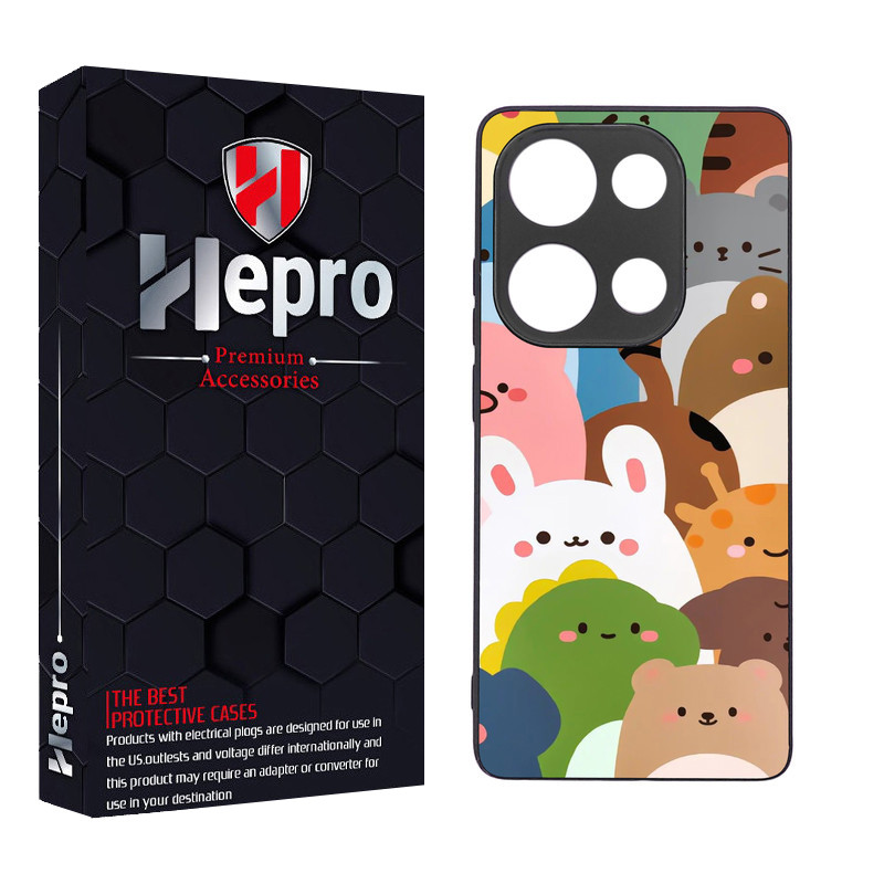 کاور هپرو طرح فانتزی مدل TPU مناسب برای گوشی موبایل شیائومی Poco M6 Pro 4G