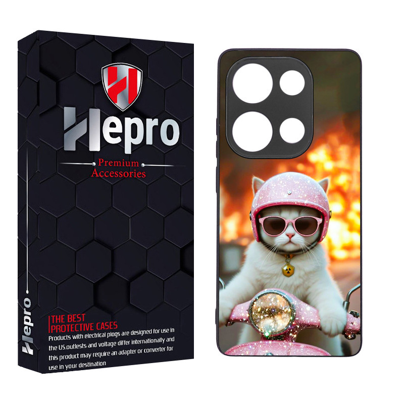کاور هپرو طرح فانتزی مدل TPU مناسب برای گوشی موبایل شیائومی Poco M6 Pro 4G