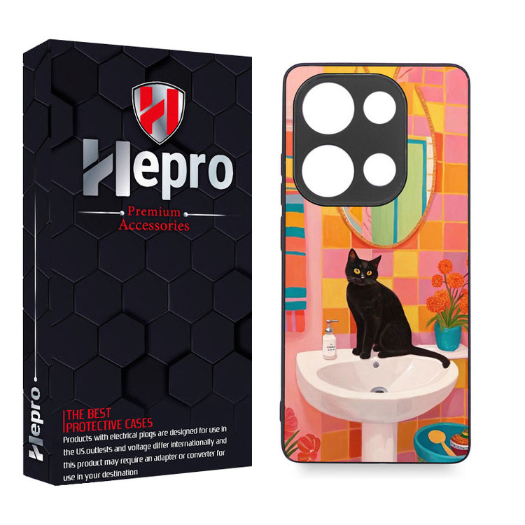 کاور هپرو طرح فانتزی مدل TPU مناسب برای گوشی موبایل شیائومی Poco M6 Pro 4G