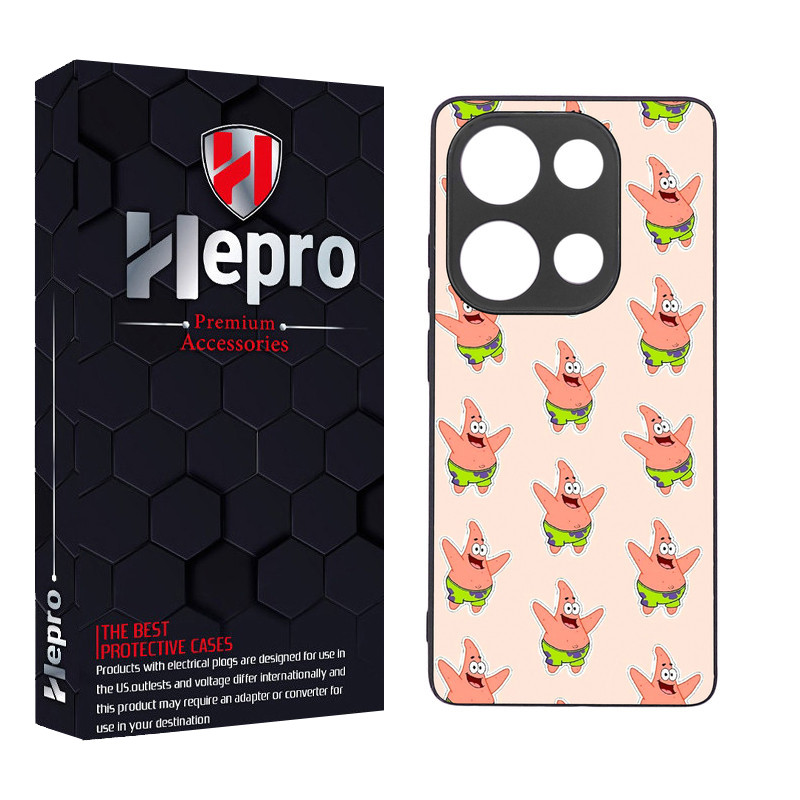 کاور هپرو طرح فانتزی مدل TPU مناسب برای گوشی موبایل شیائومی Poco M6 Pro 4G