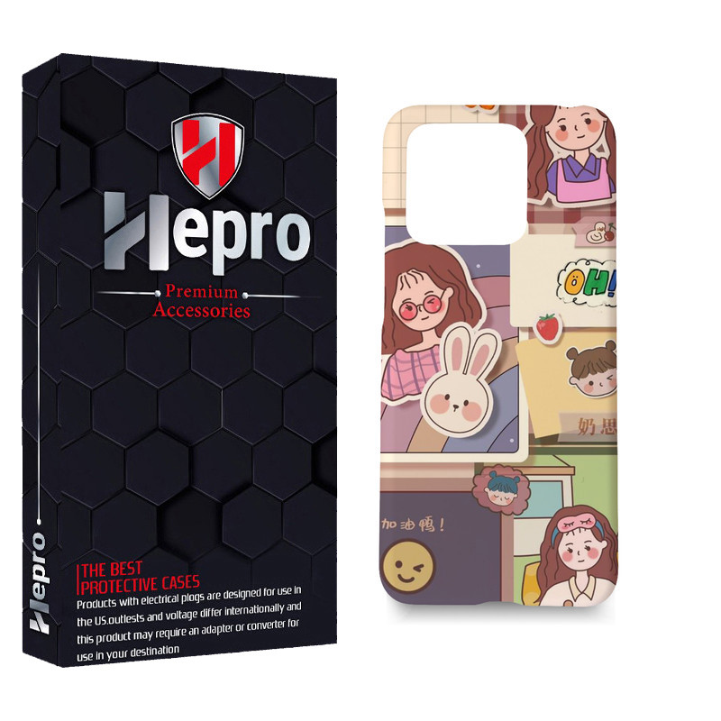کاور هپرو مدل MC مناسب برای گوشی موبایل شیائومی Redmi Note 13 Pro 5G / Poco X6 5G