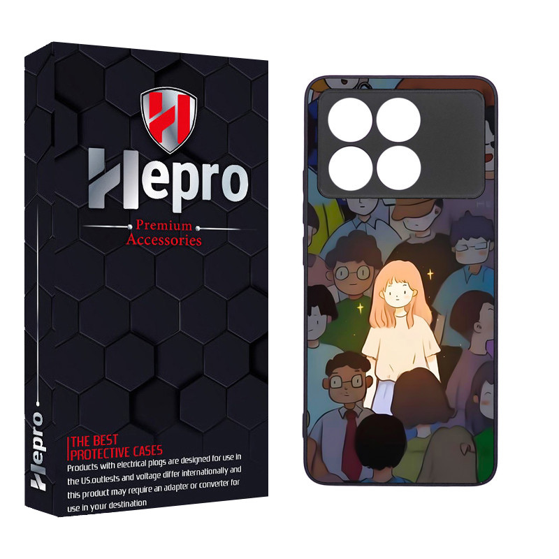 کاور هپرو طرح فانتزی مدل TPU مناسب برای گوشی موبایل شیائومی Poco X6 Pro