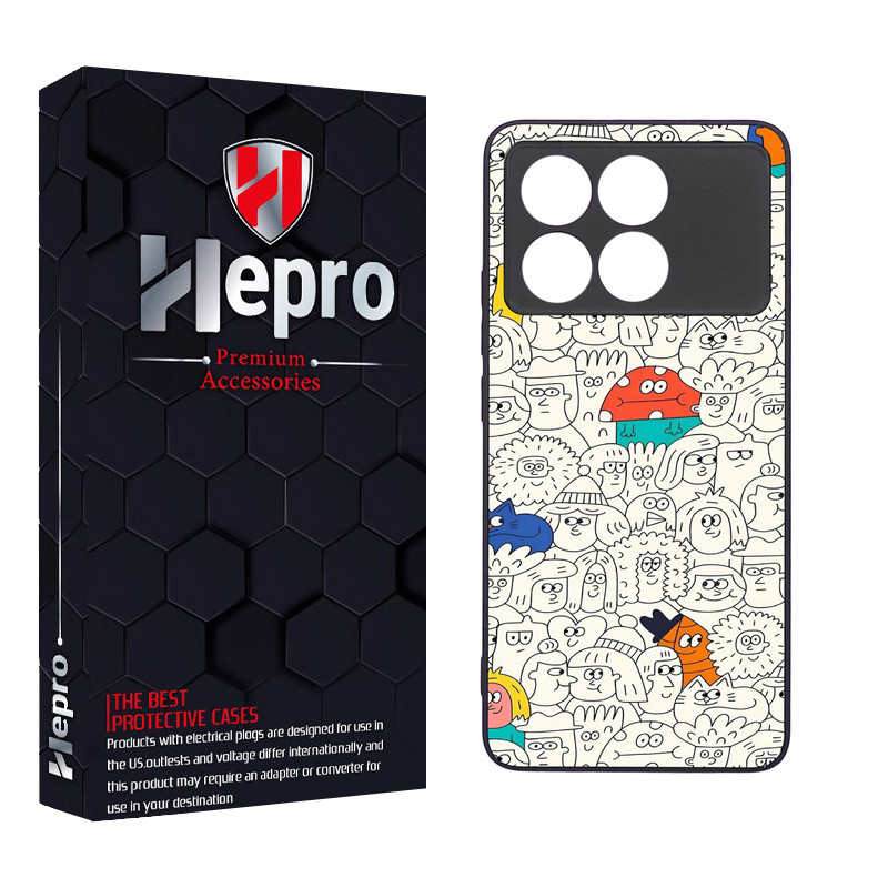 کاور هپرو طرح فانتزی مدل TPU مناسب برای گوشی موبایل شیائومی Poco X6 Pro