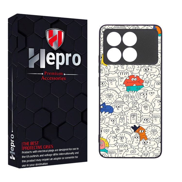کاور هپرو طرح فانتزی مدل TPU مناسب برای گوشی موبایل شیائومی Poco X6 Pro