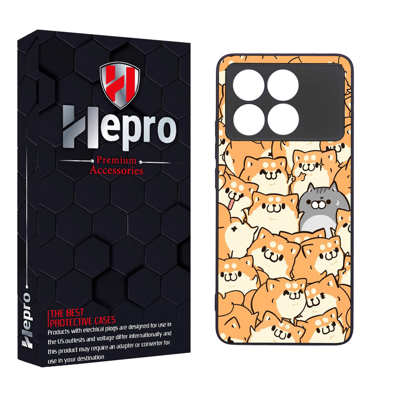 کاور هپرو طرح فانتزی مدل TPU مناسب برای گوشی موبایل شیائومی Poco X6 Pro