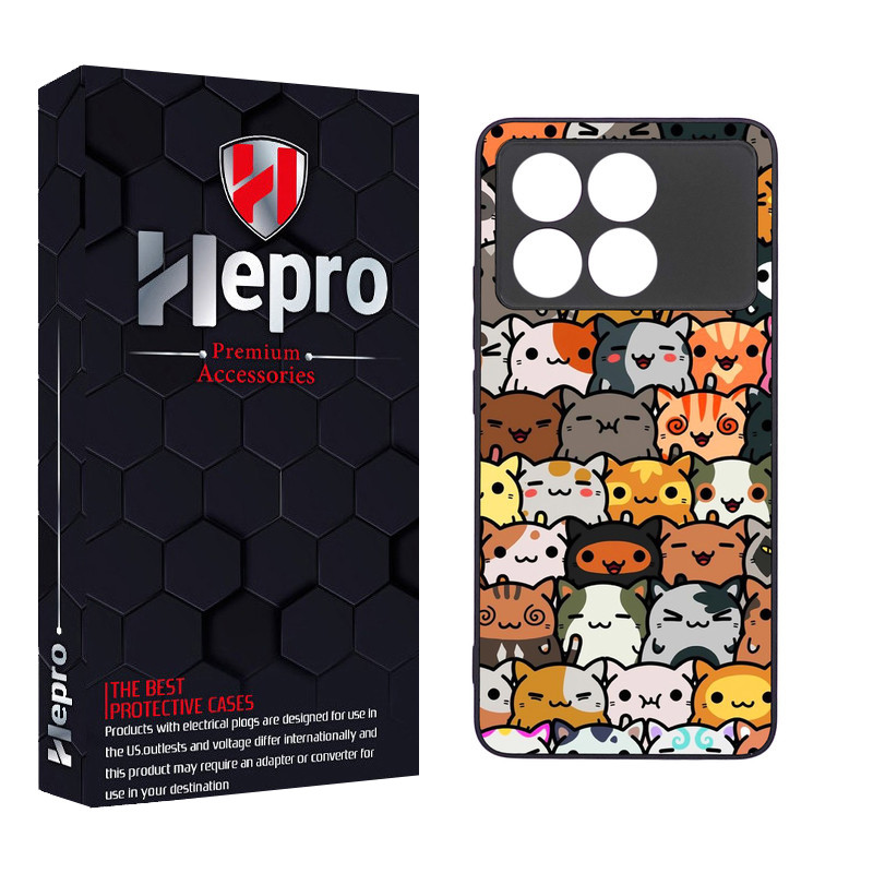 کاور هپرو طرح فانتزی مدل TPU مناسب برای گوشی موبایل شیائومی Poco X6 Pro
