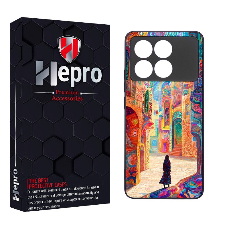 اور هپرو طرح فانتزی مدل TPU مناسب برای گوشی موبایل شیائومی Poco X6 Pro