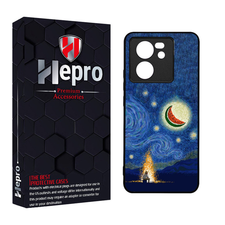 کاور هپرو طرح فانتزی مدل TPU مناسب برای گوشی موبایل شیائومی 13T / 13T PRO