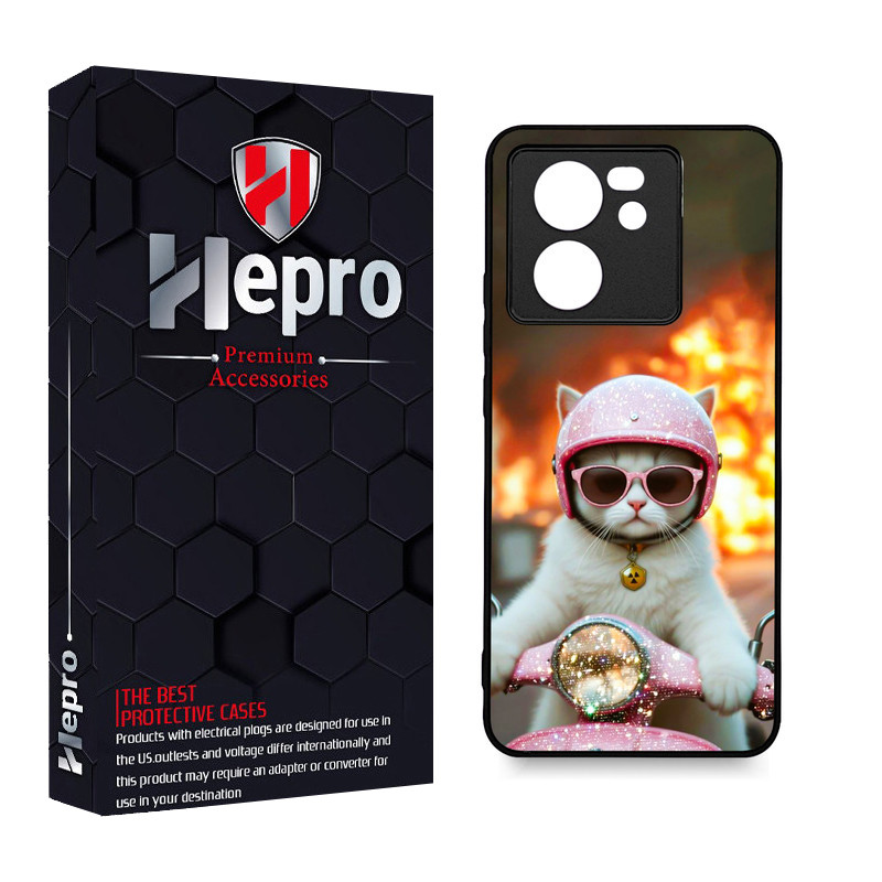 کاور هپرو طرح فانتزی مدل TPU مناسب برای گوشی موبایل شیائومی 13T / 13T PRO