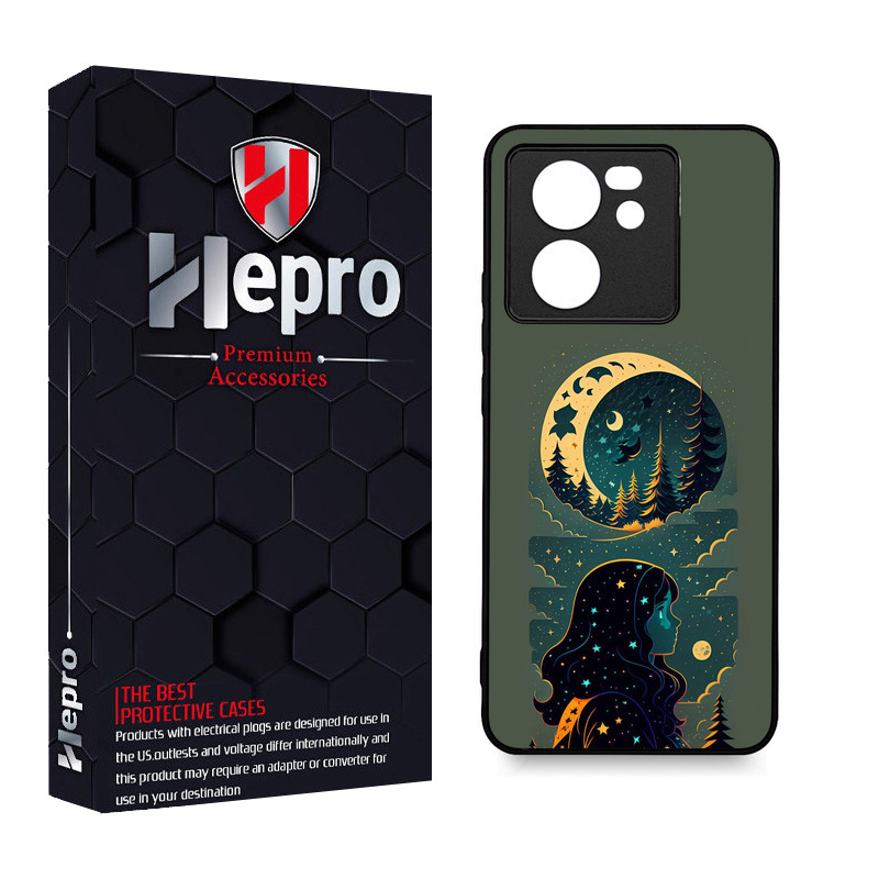کاور هپرو طرح فانتزی مدل TPU مناسب برای گوشی موبایل شیائومی 13T / 13T PRO
