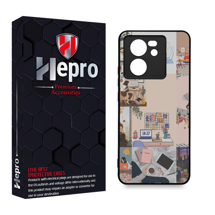 کاور هپرو طرح فانتزی مدل TPU مناسب برای گوشی موبایل شیائومی 13T / 13T PRO